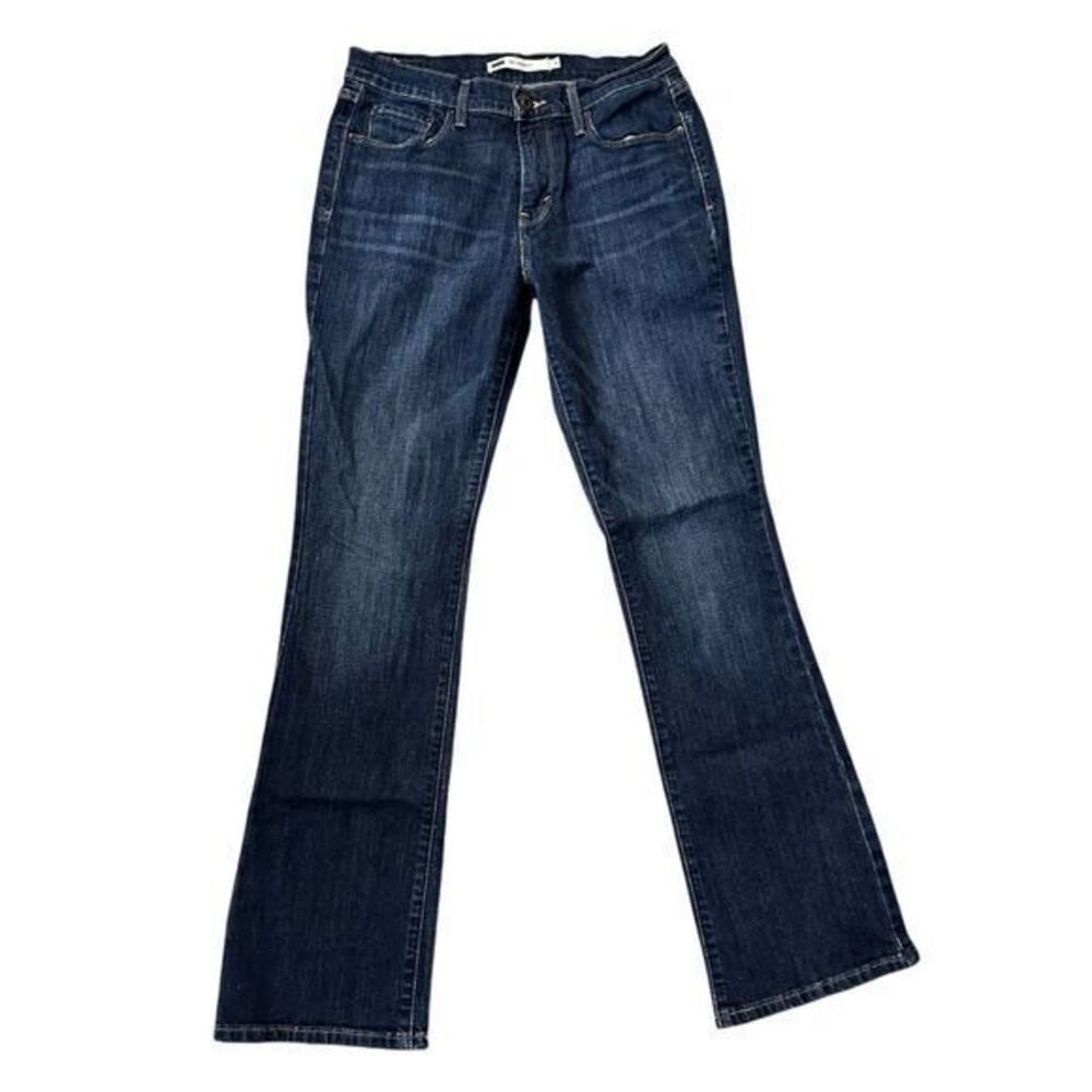 Levi's Dark Wash Stretchy 515 Bootcut Denim Jeans Size 6 or W28 x L32‎